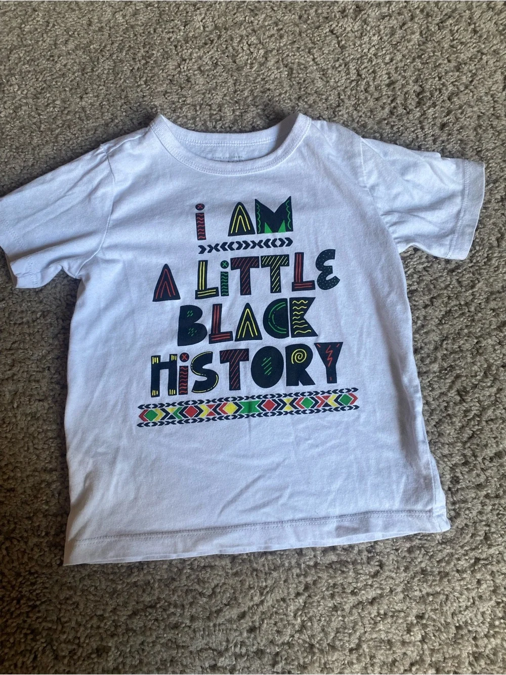 White Kids' Graphic Tee - 